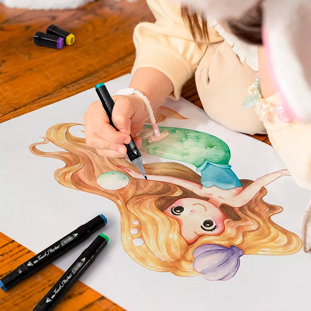 Marcadores Doble Punta X80