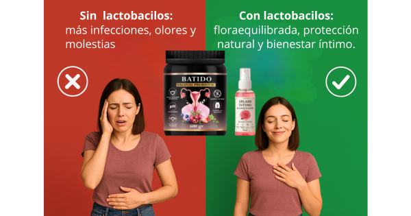BATIDO PROBIOTIC + SPLASH INTIMO